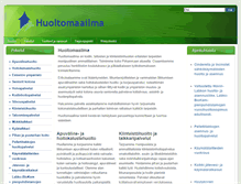 Tablet Screenshot of huoltomaailma.fi